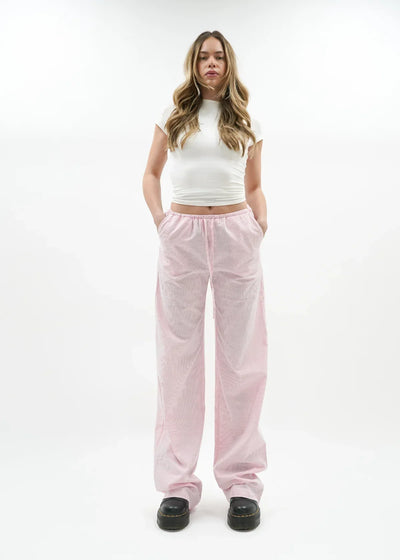 "Jennifer" Leinenhose Rosa