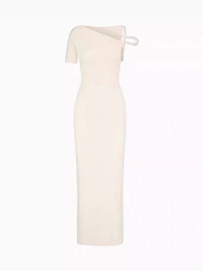 "Lamya" One-Shoulder-Maxikleid