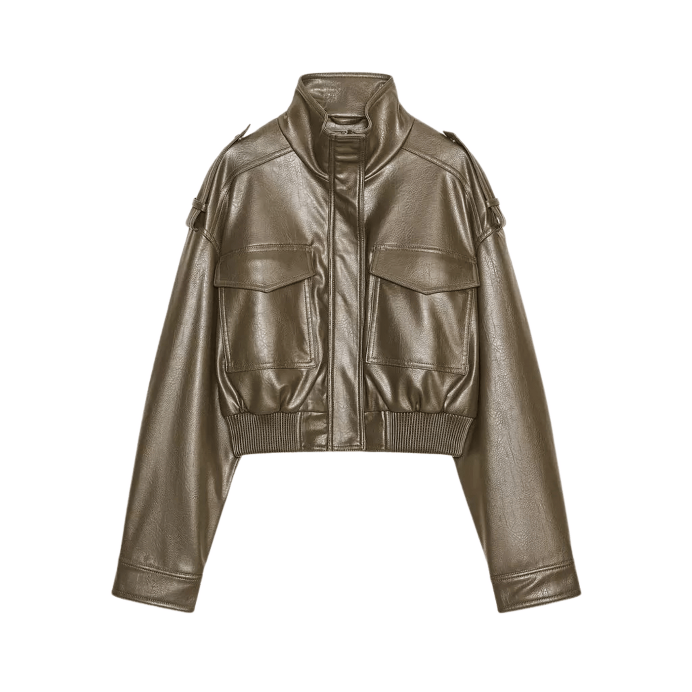 "Yara" Bomber Lederjacke