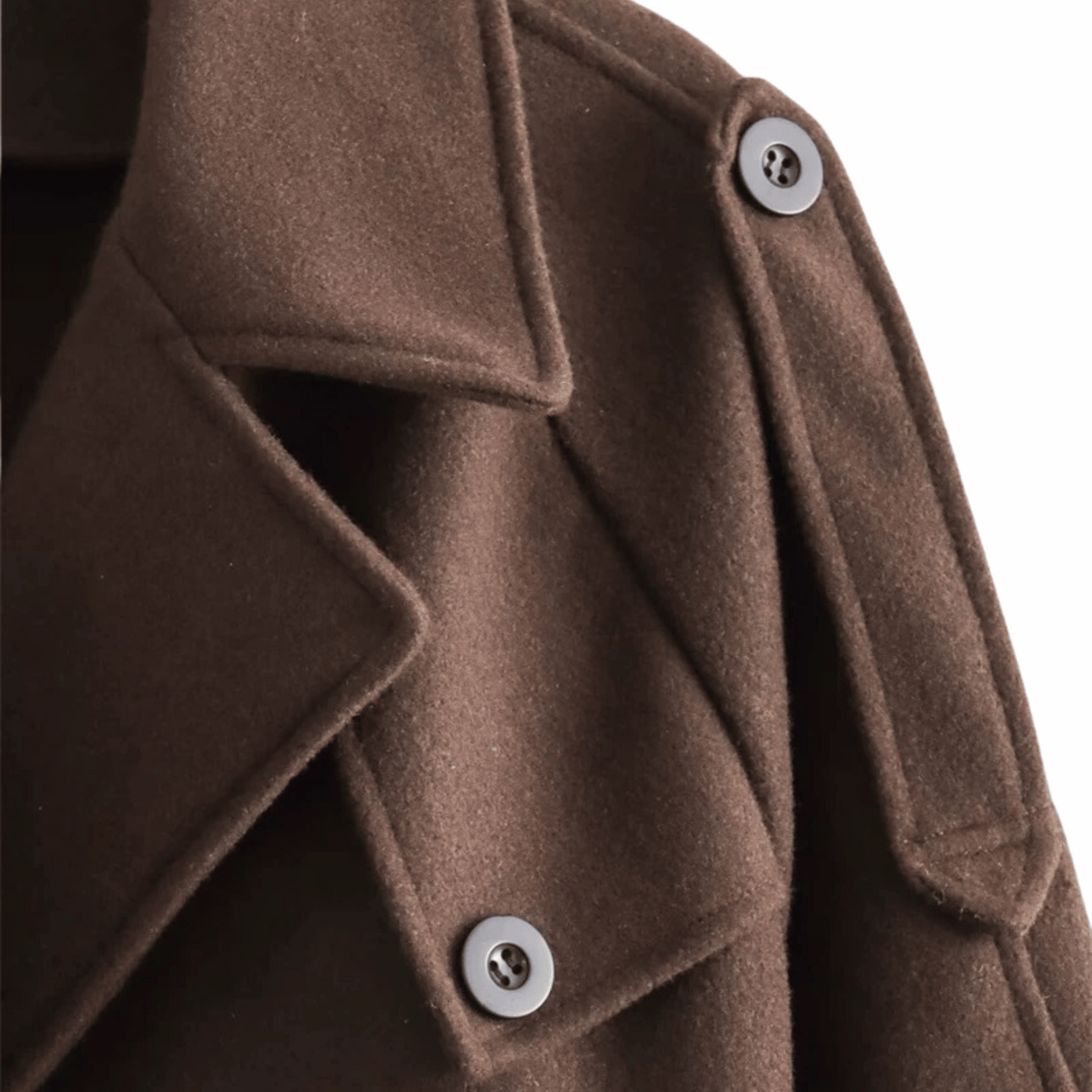 "Brianna" Cropped Trenchcoat