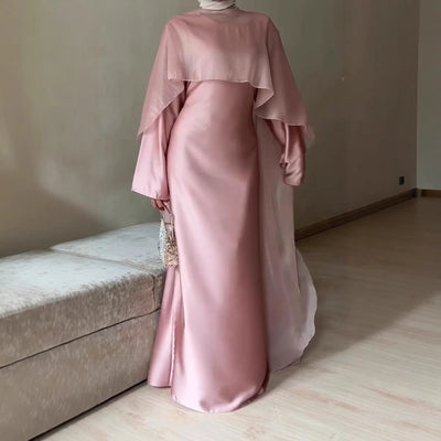 "Satin Rose" Abaya
