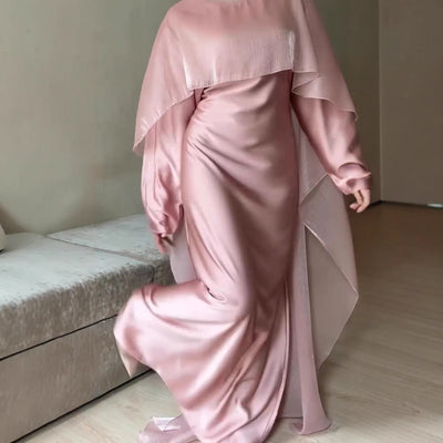 "Satin Rose" Abaya