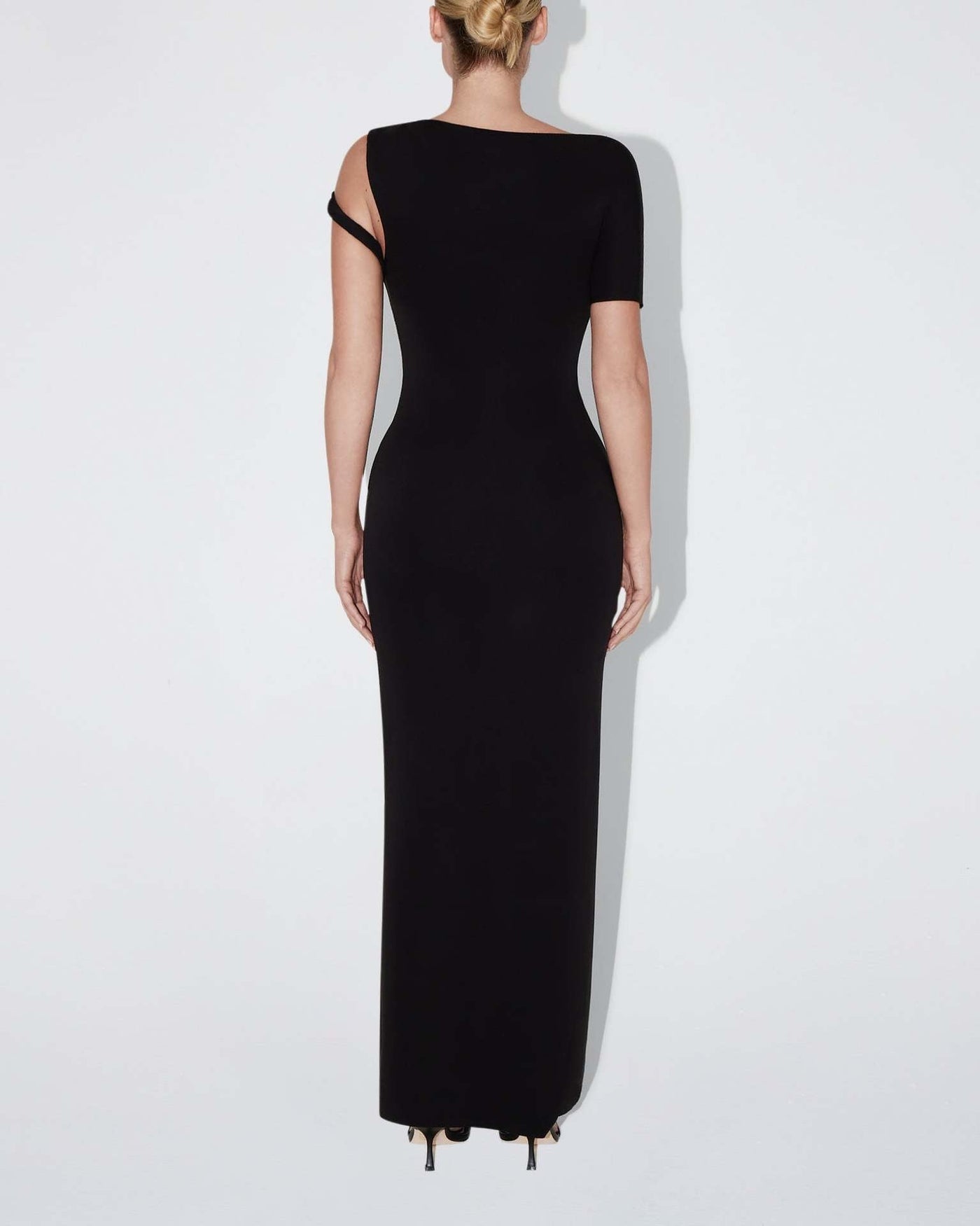 "Lamya" One-Shoulder-Maxikleid