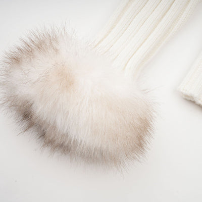 "Chiara" Cardigan mit Fell