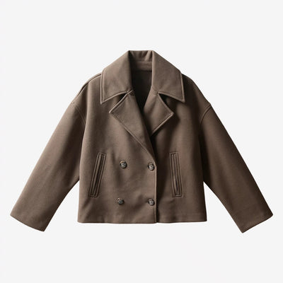 "Ida" Cropped Trenchcoat