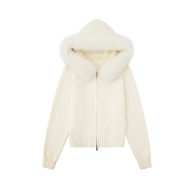 "Emilia" Fur Cardigan