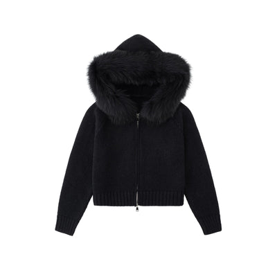 "Emilia" Fur Cardigan