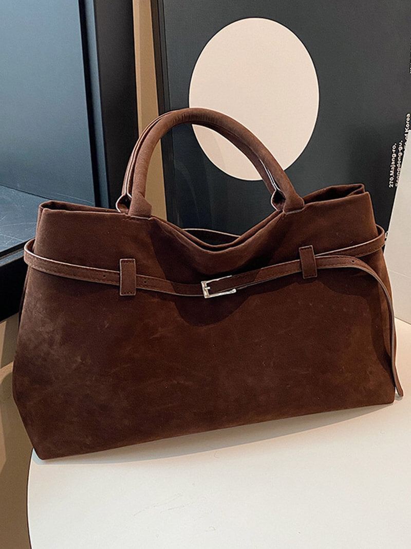 "Serena" Wildleder Handtasche