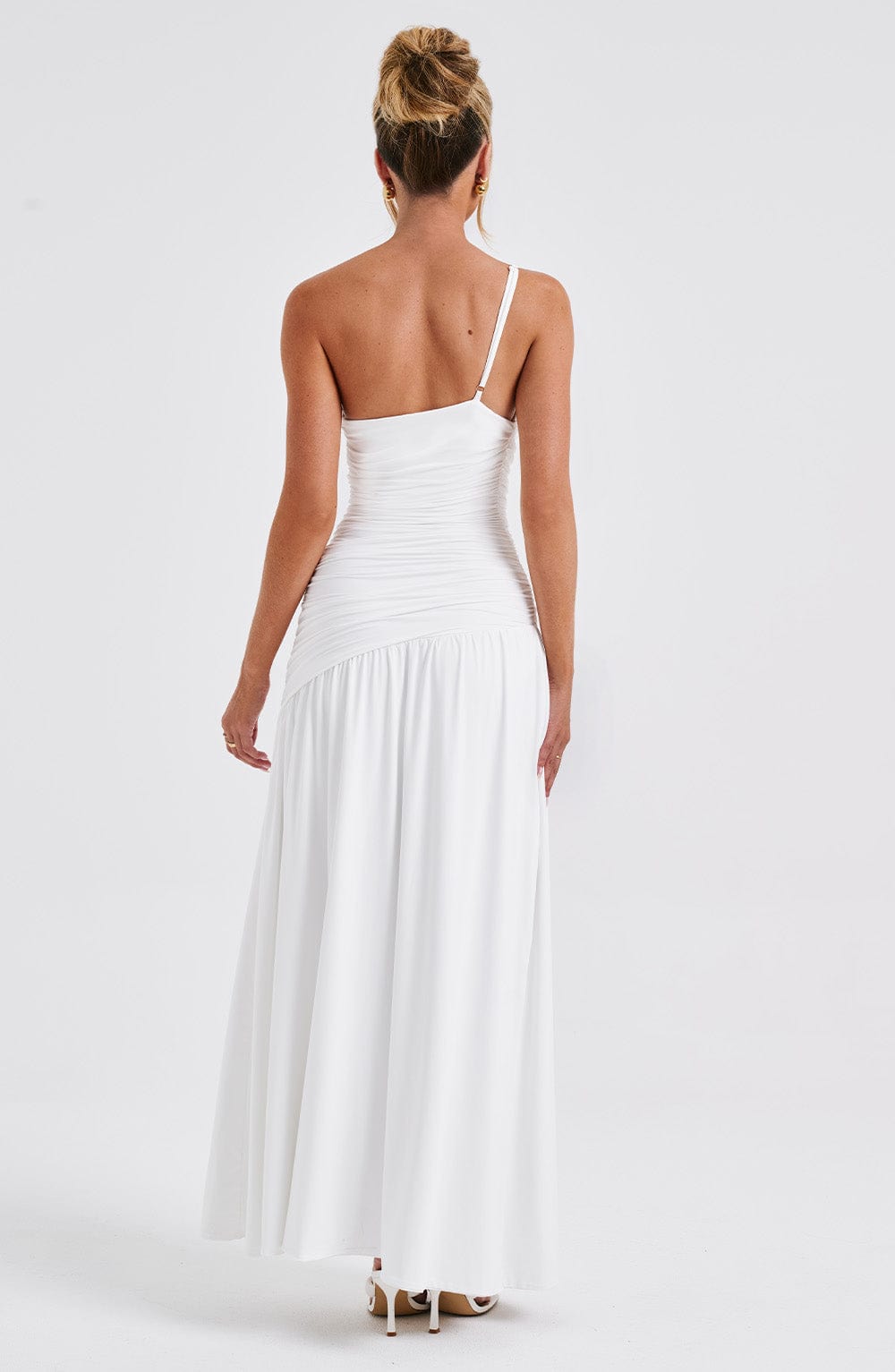 "Vanessa" One-Shoulder Maxikleid