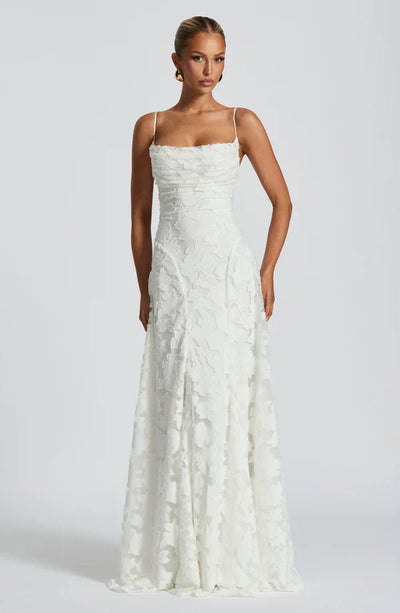 "Floral Lace" Maxikleid